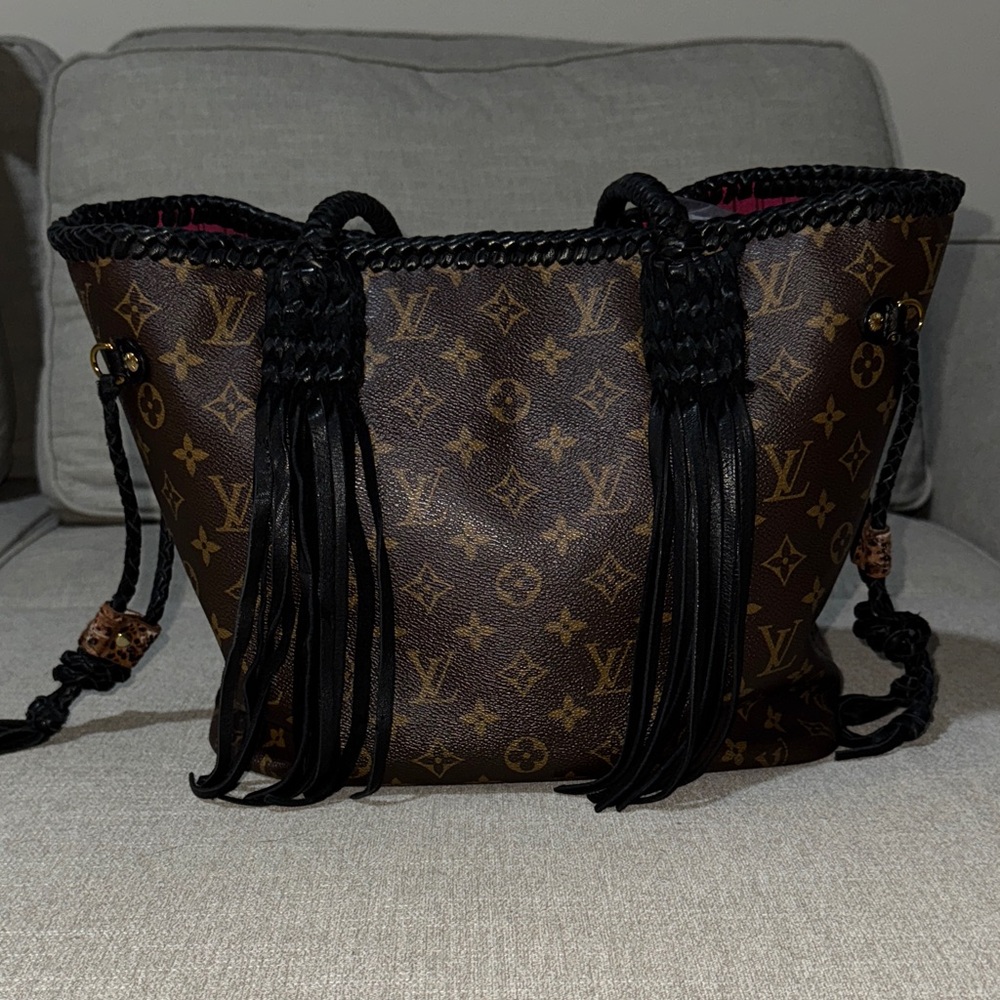 Authentic Louis Vuitton Upcycled Neverfull MM